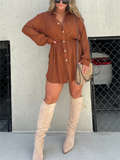 ??New Stain Covered Nights Romper Dress Set (Buy 2 Free Shipping)